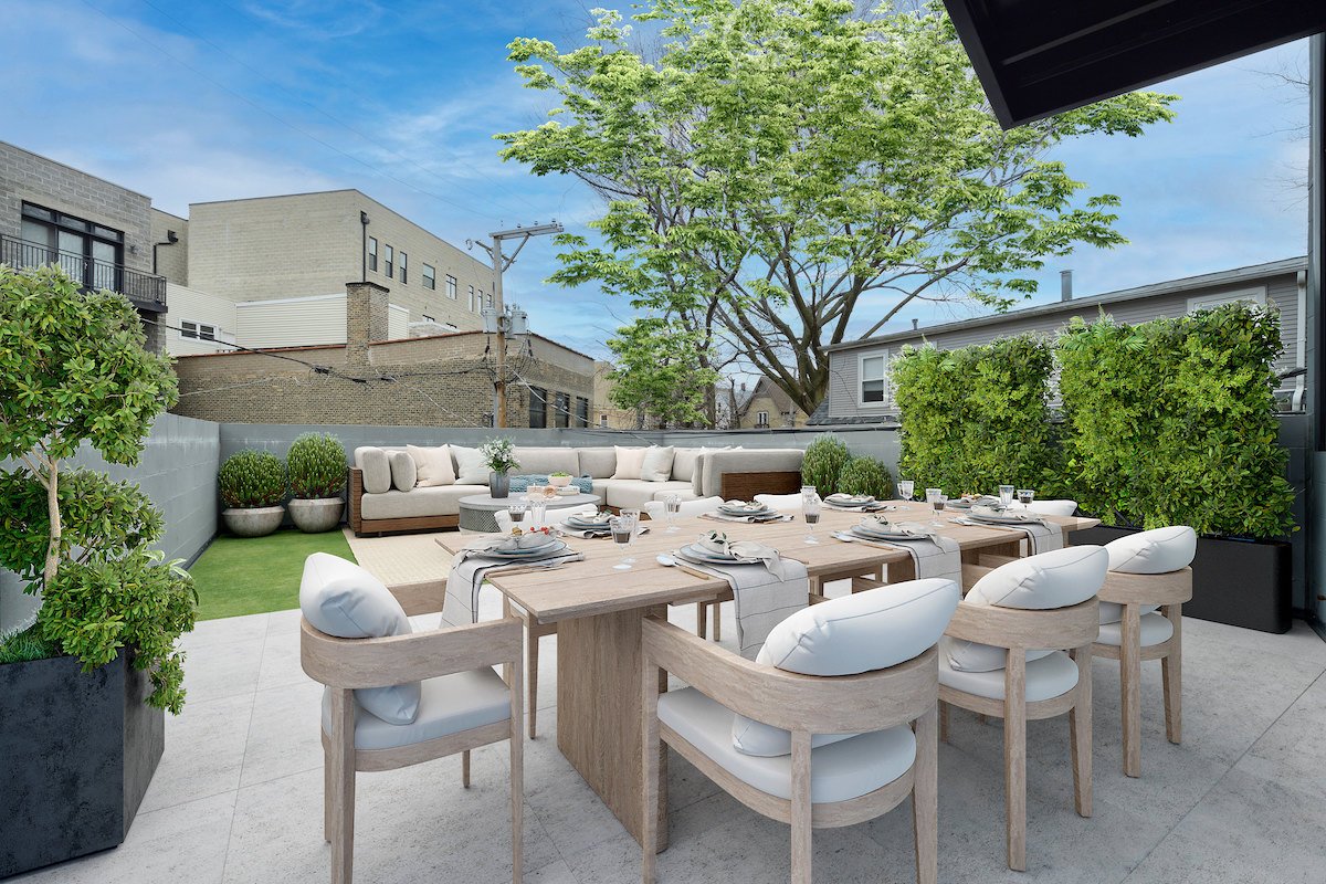 3d renovation of an exterior deck