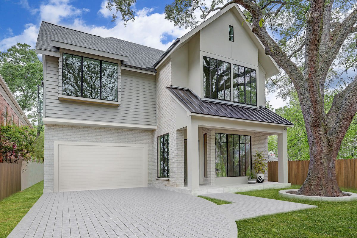 3d virtual renovation of an exterior home